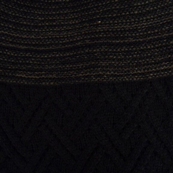 Hat -Reversible Slouchy Oversized Baggy Winter Beanie - Blk/GY - Unisex - NWT - Picture 5 of 7